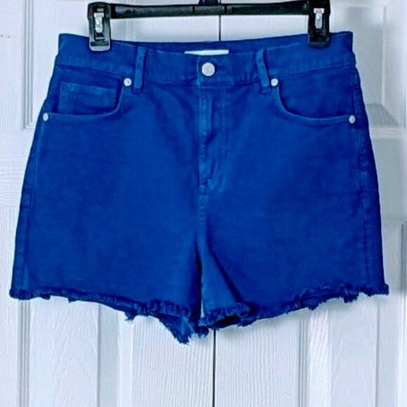 LOFT Pants - LOFT Women's Cut Off Jean Shorts  Size 27  Deep Royal Blue NWOT